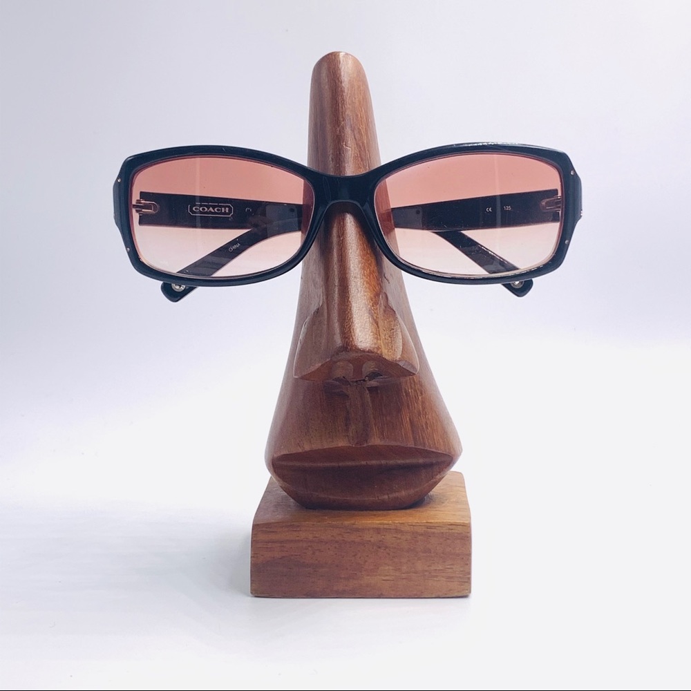 Coach Black Oval Sunglasses Frames